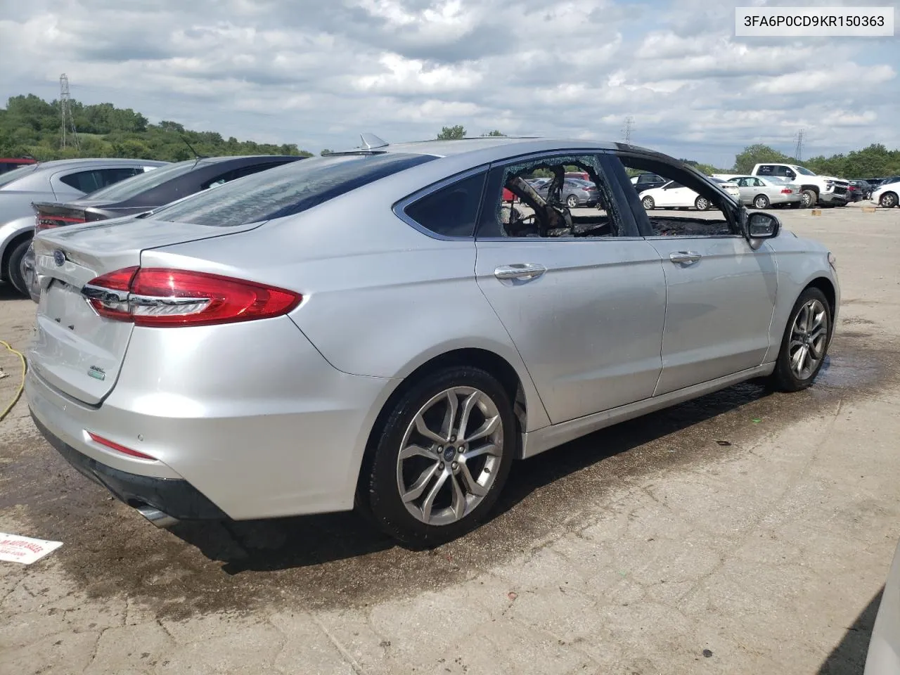 3FA6P0CD9KR150363 2019 Ford Fusion Sel