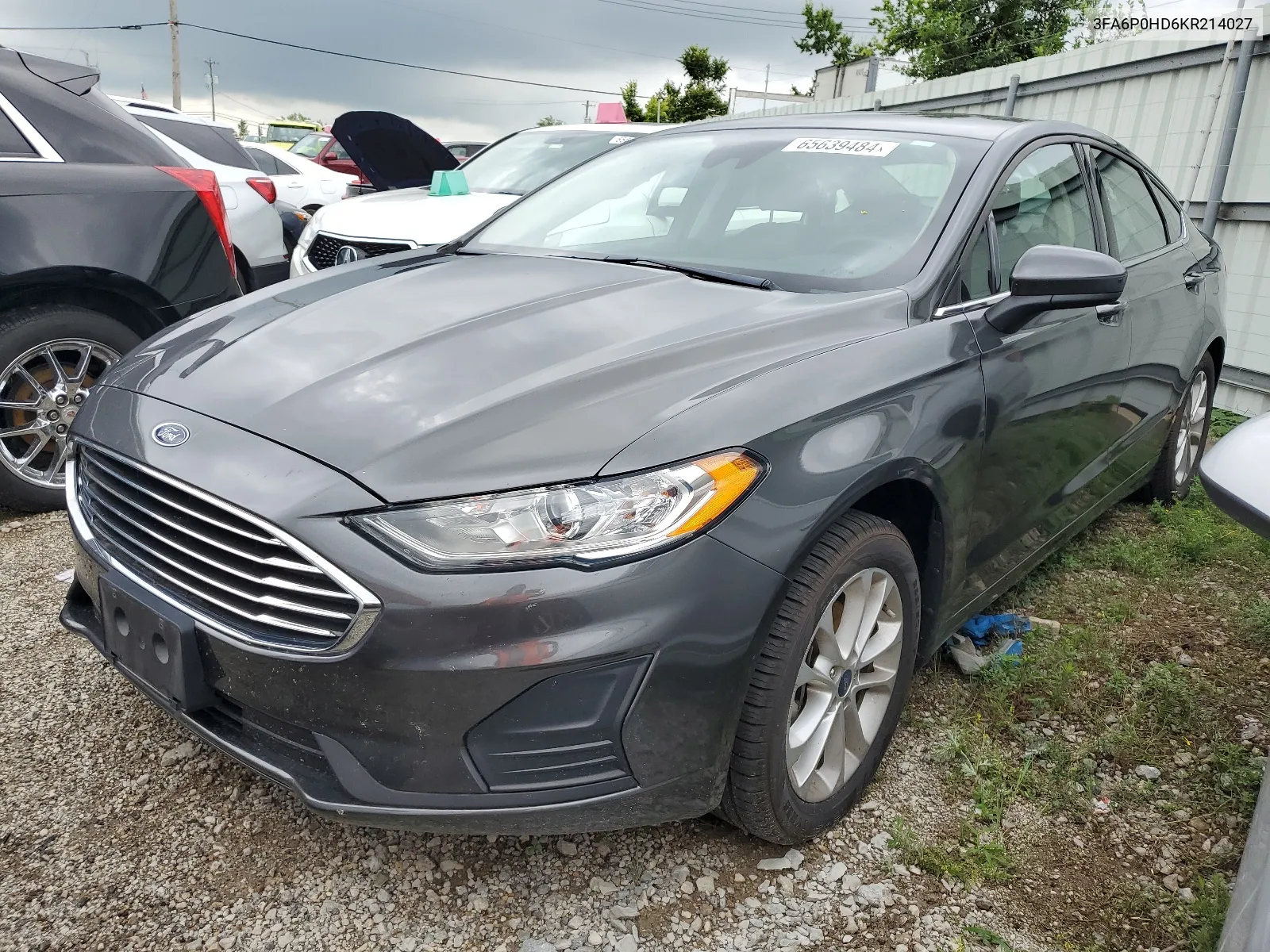 3FA6P0HD6KR214027 2019 Ford Fusion Se