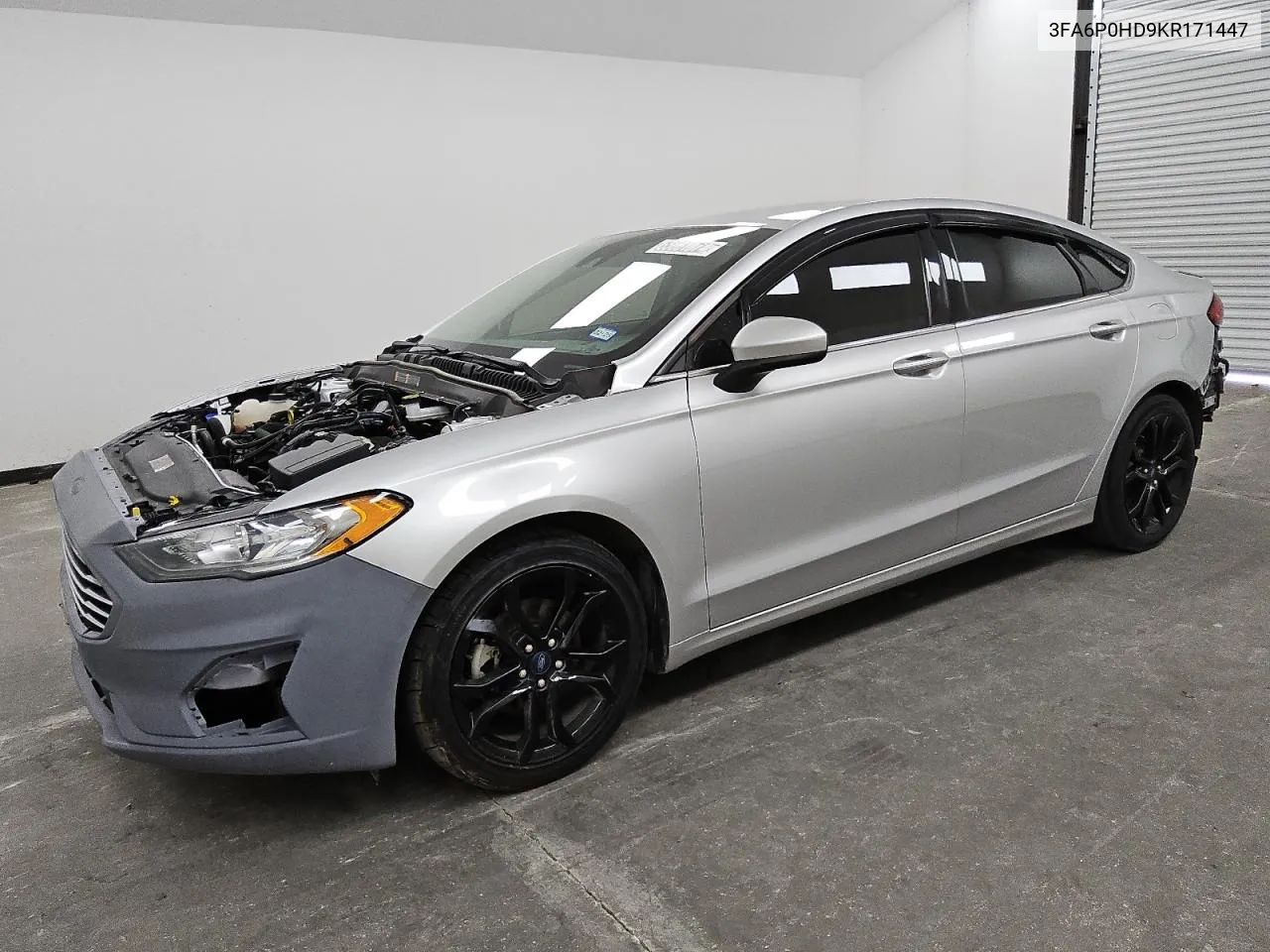 2019 Ford Fusion Se VIN: 3FA6P0HD9KR171447 Lot: 65661074