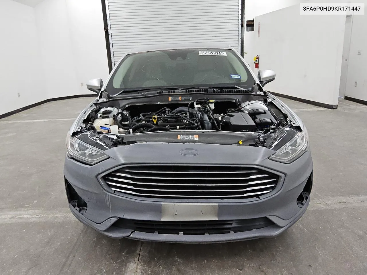 2019 Ford Fusion Se VIN: 3FA6P0HD9KR171447 Lot: 65661074