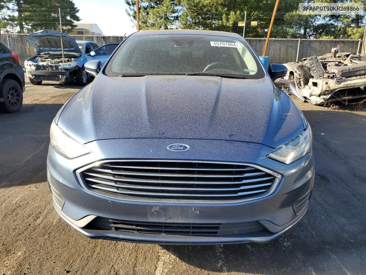 3FA6P0T90KR269866 2019 Ford Fusion Se