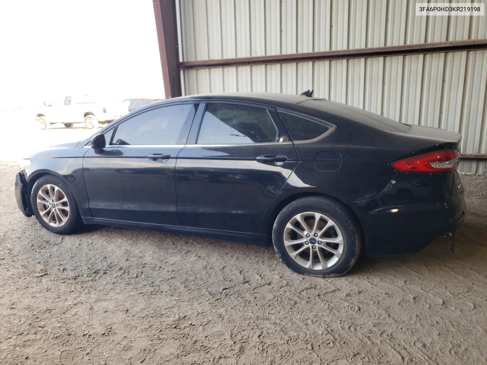 2019 Ford Fusion Se VIN: 3FA6P0HD3KR219198 Lot: 66430574