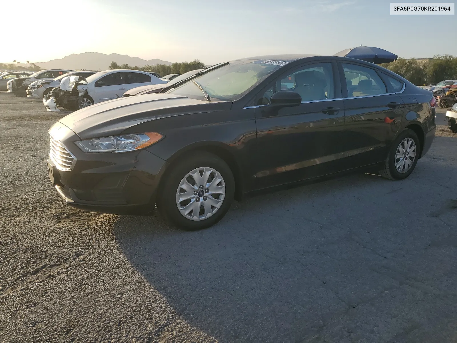 3FA6P0G70KR201964 2019 Ford Fusion S