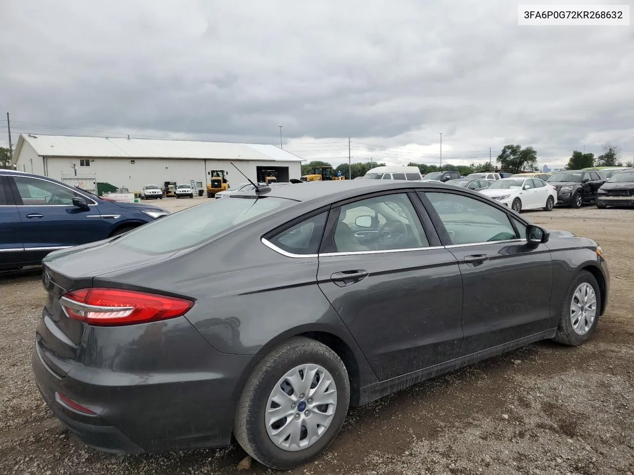 3FA6P0G72KR268632 2019 Ford Fusion S