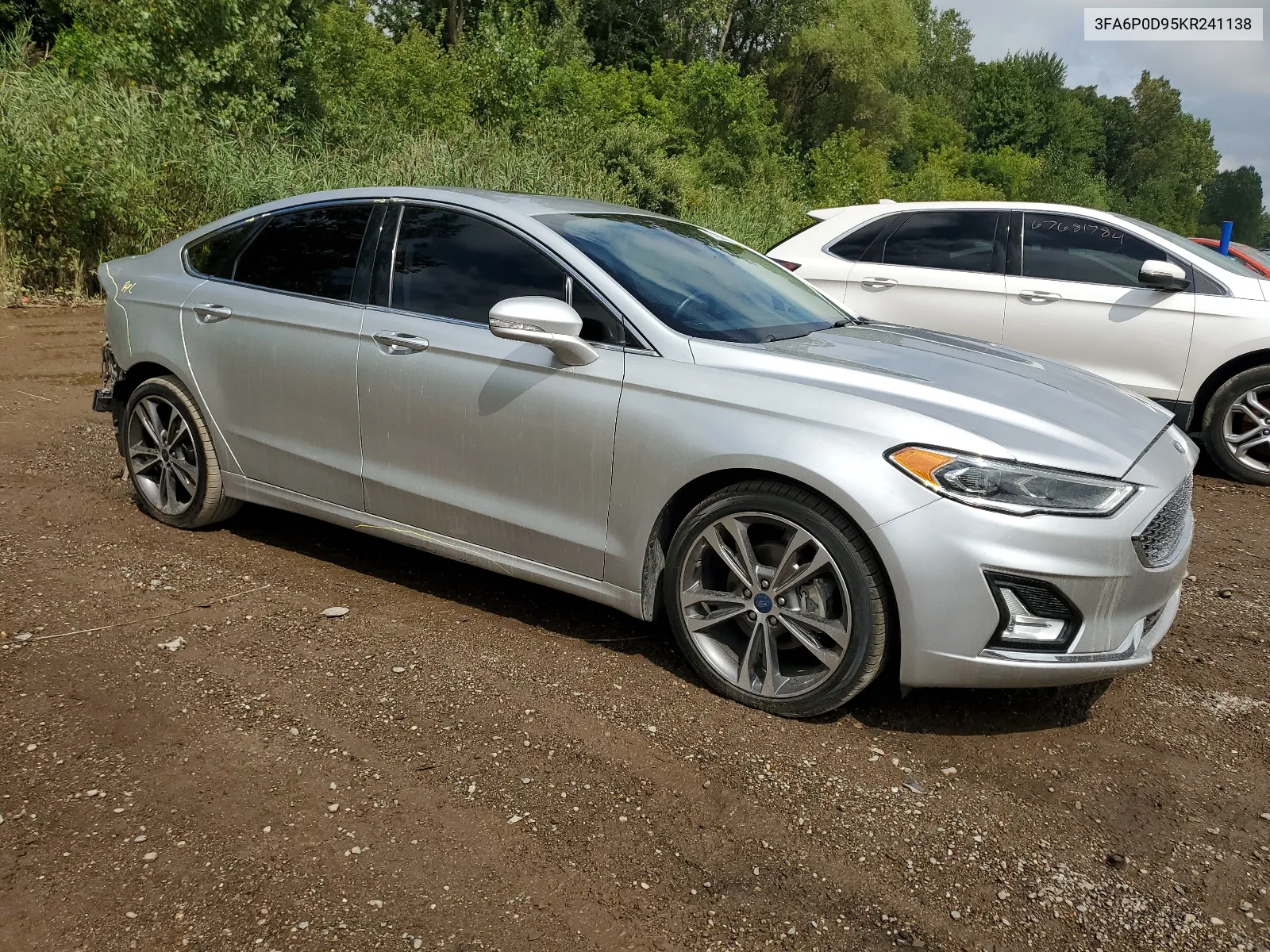 2019 Ford Fusion Titanium VIN: 3FA6P0D95KR241138 Lot: 67337964