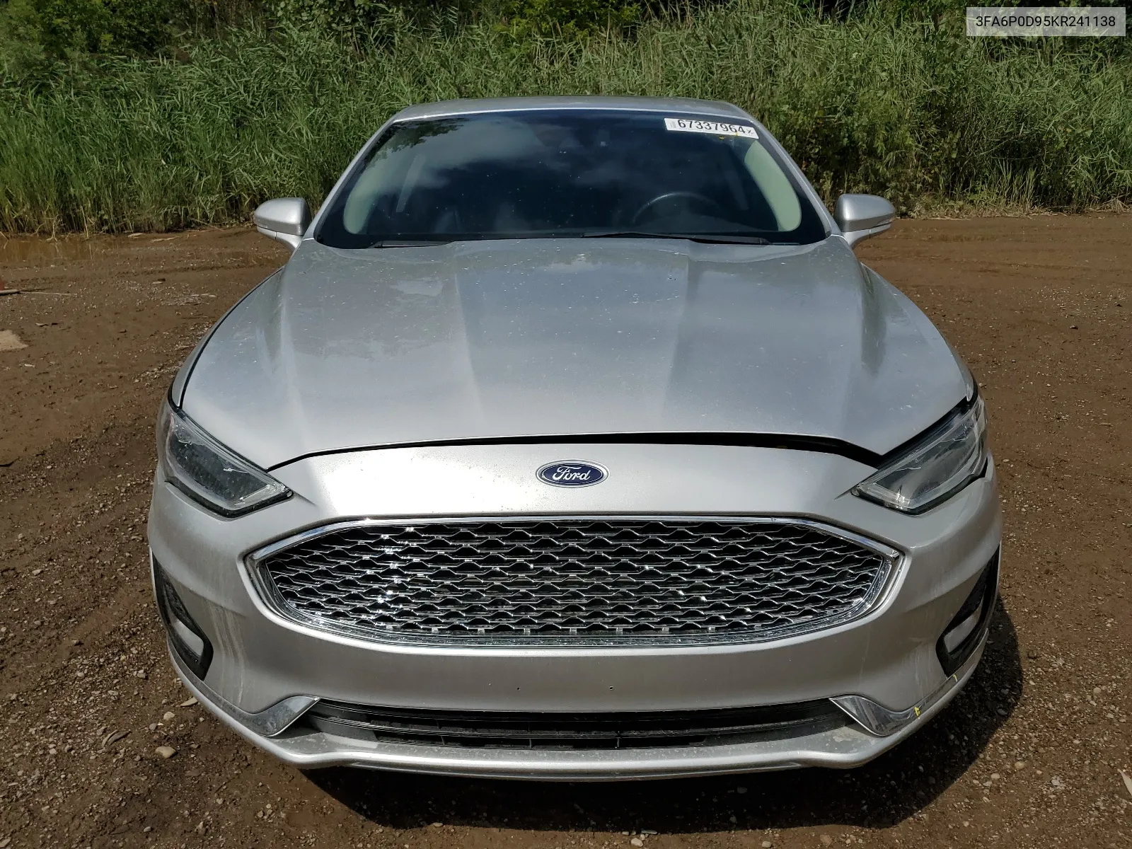 3FA6P0D95KR241138 2019 Ford Fusion Titanium