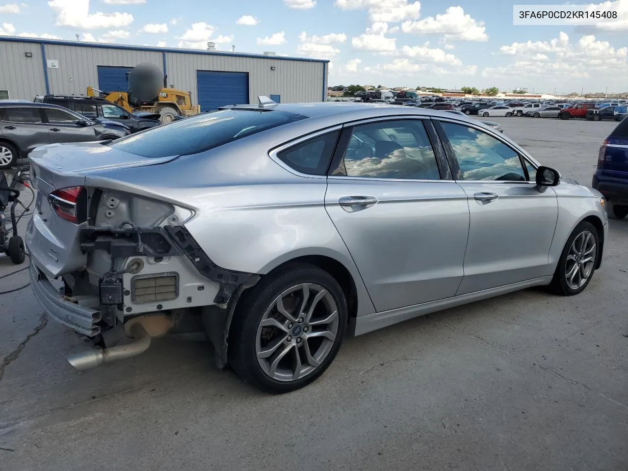 3FA6P0CD2KR145408 2019 Ford Fusion Sel