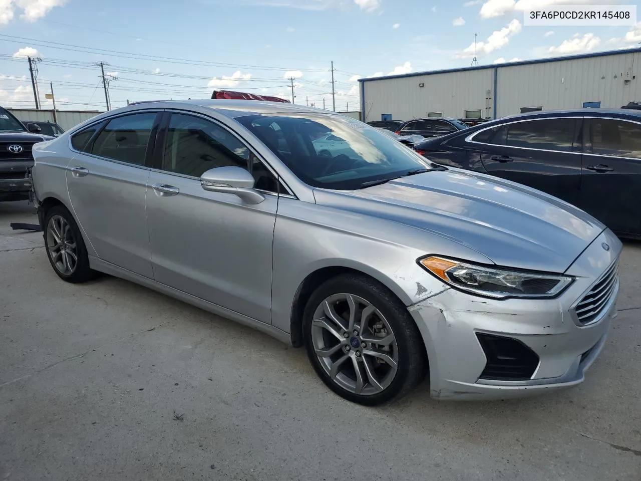 3FA6P0CD2KR145408 2019 Ford Fusion Sel