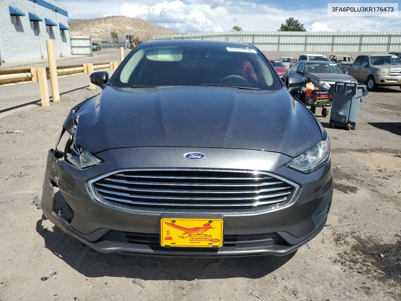 3FA6P0LU3KR176473 2019 Ford Fusion Se