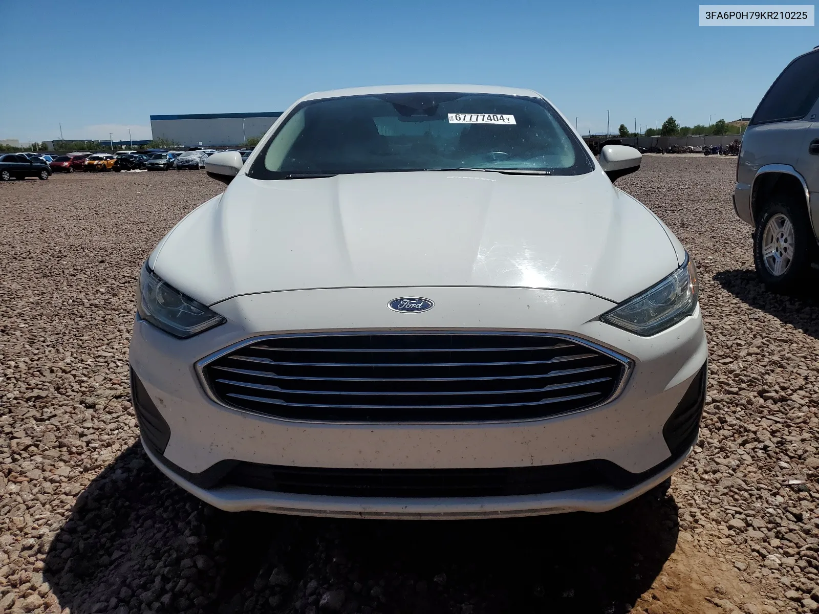 2019 Ford Fusion Se VIN: 3FA6P0H79KR210225 Lot: 67777404