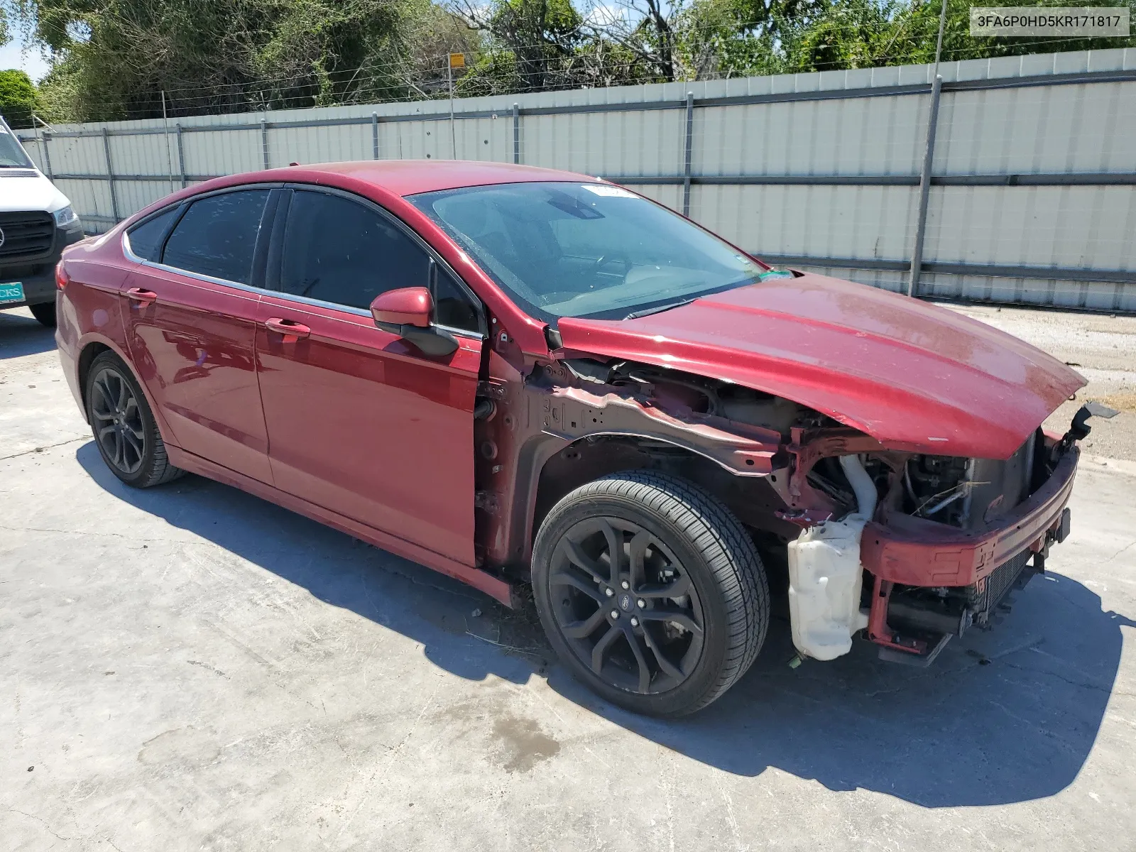 3FA6P0HD5KR171817 2019 Ford Fusion Se