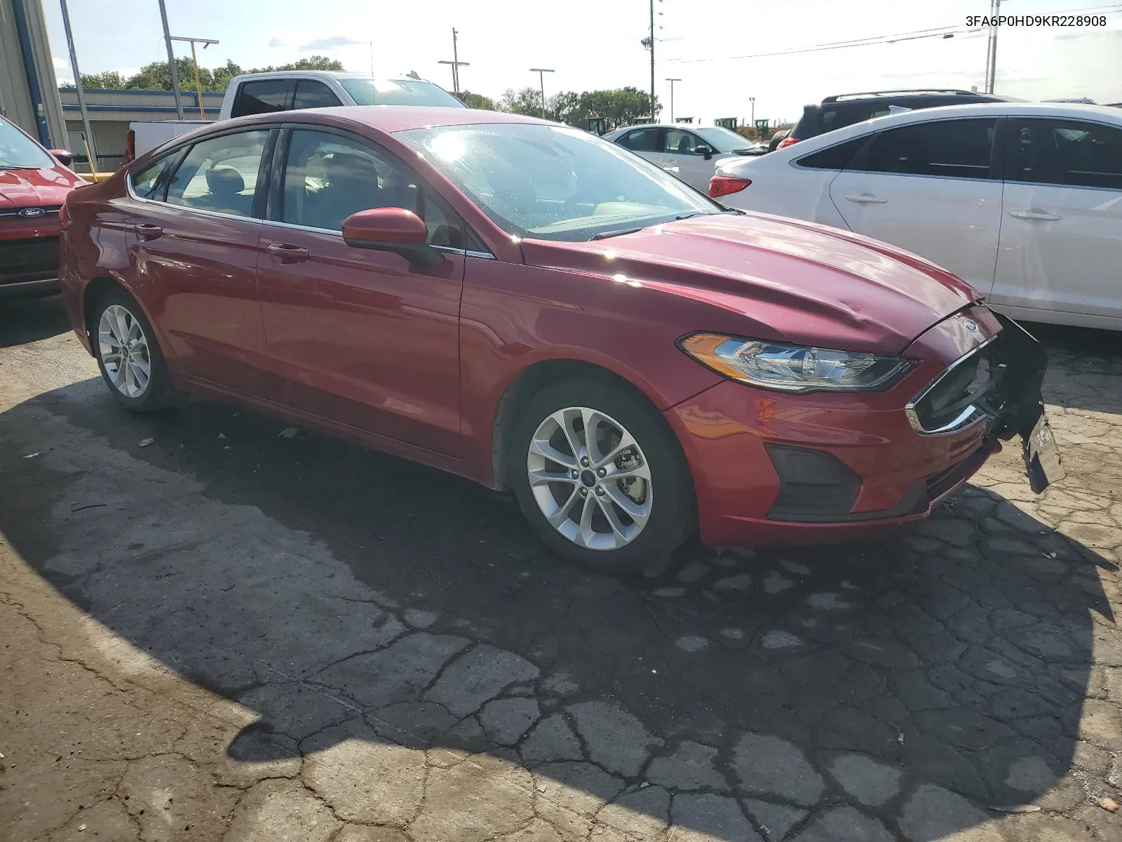 3FA6P0HD9KR228908 2019 Ford Fusion Se