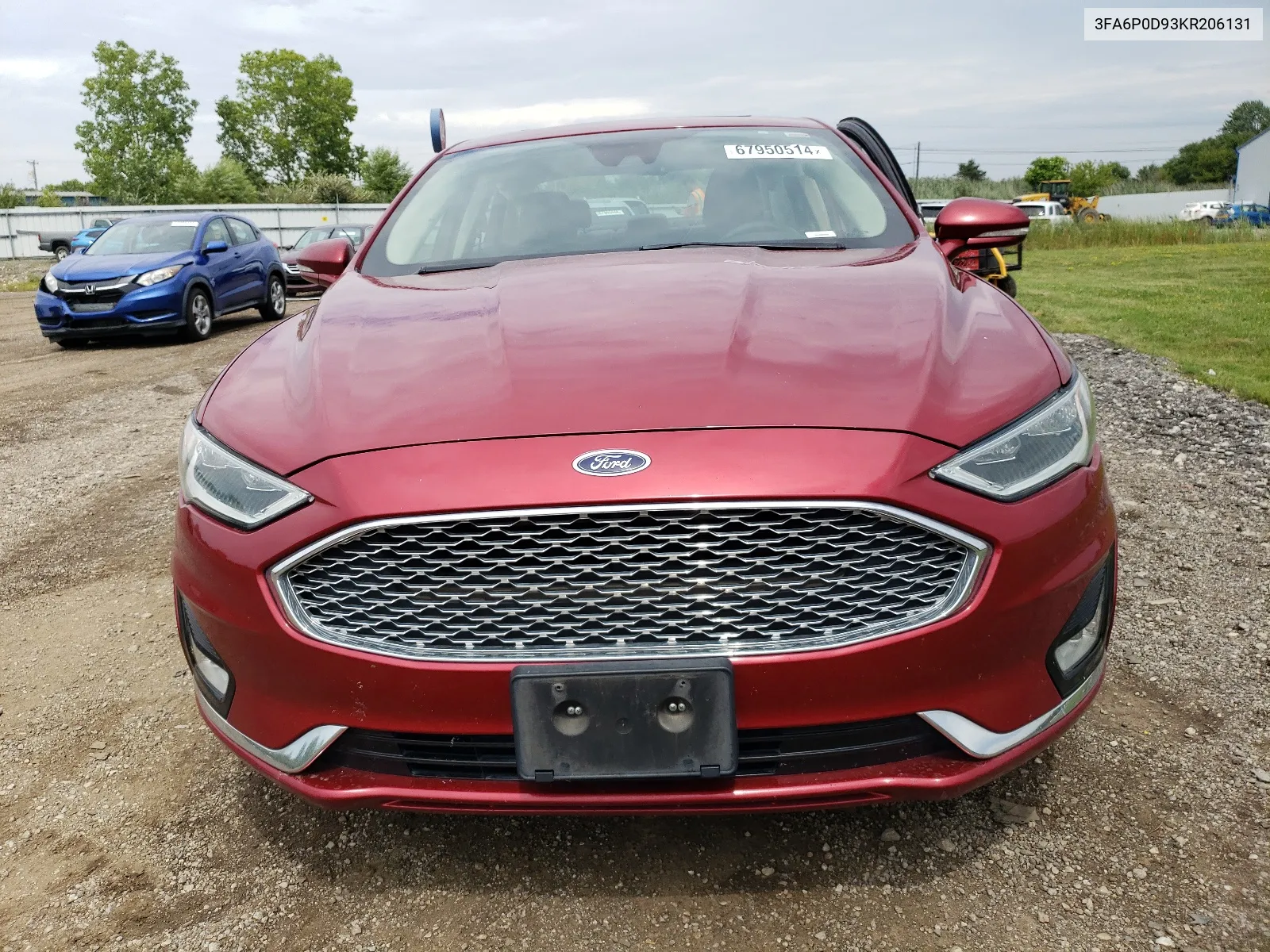 3FA6P0D93KR206131 2019 Ford Fusion Titanium