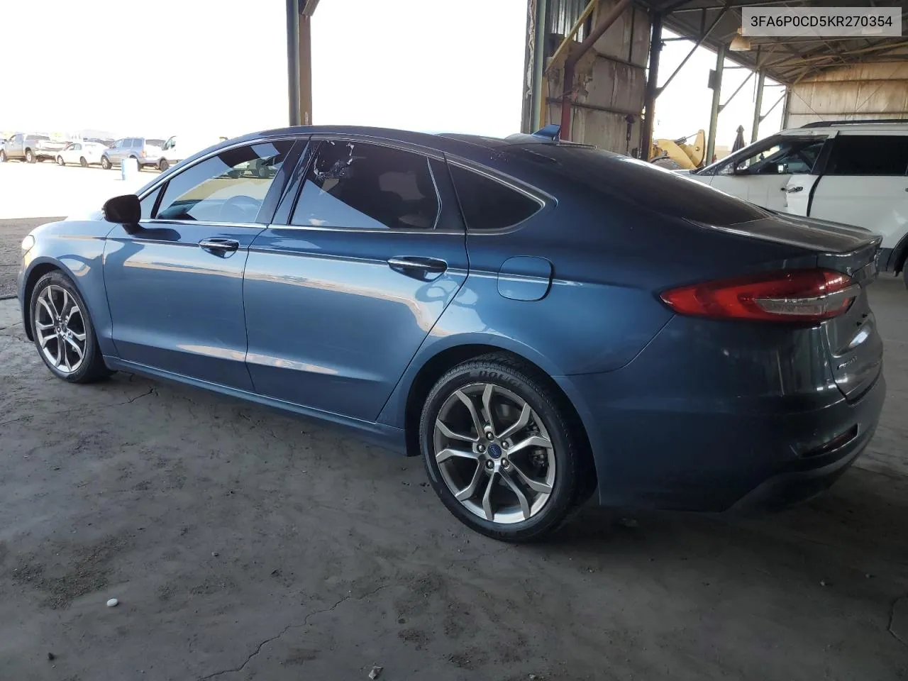 2019 Ford Fusion Sel VIN: 3FA6P0CD5KR270354 Lot: 67950884