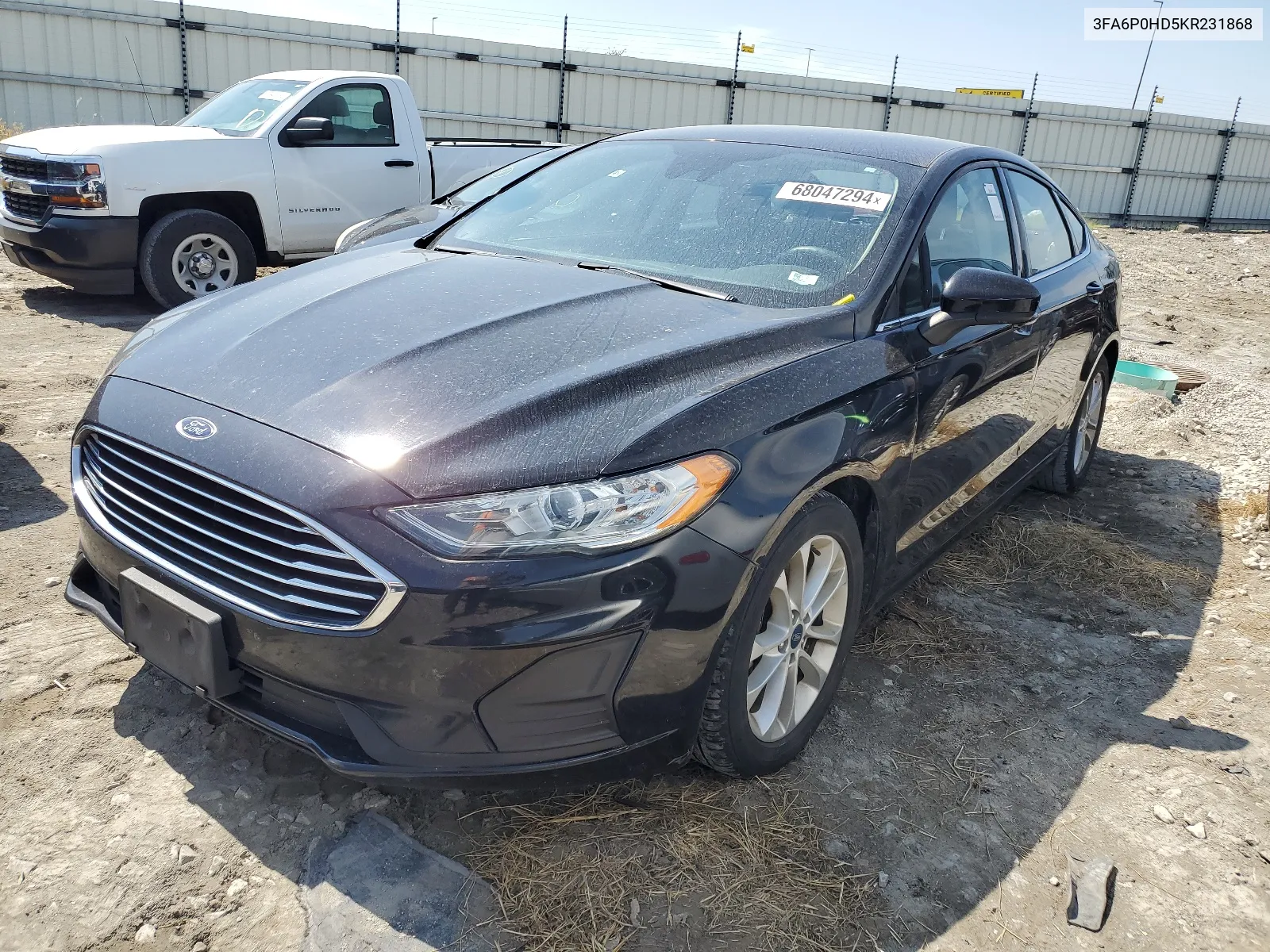 3FA6P0HD5KR231868 2019 Ford Fusion Se