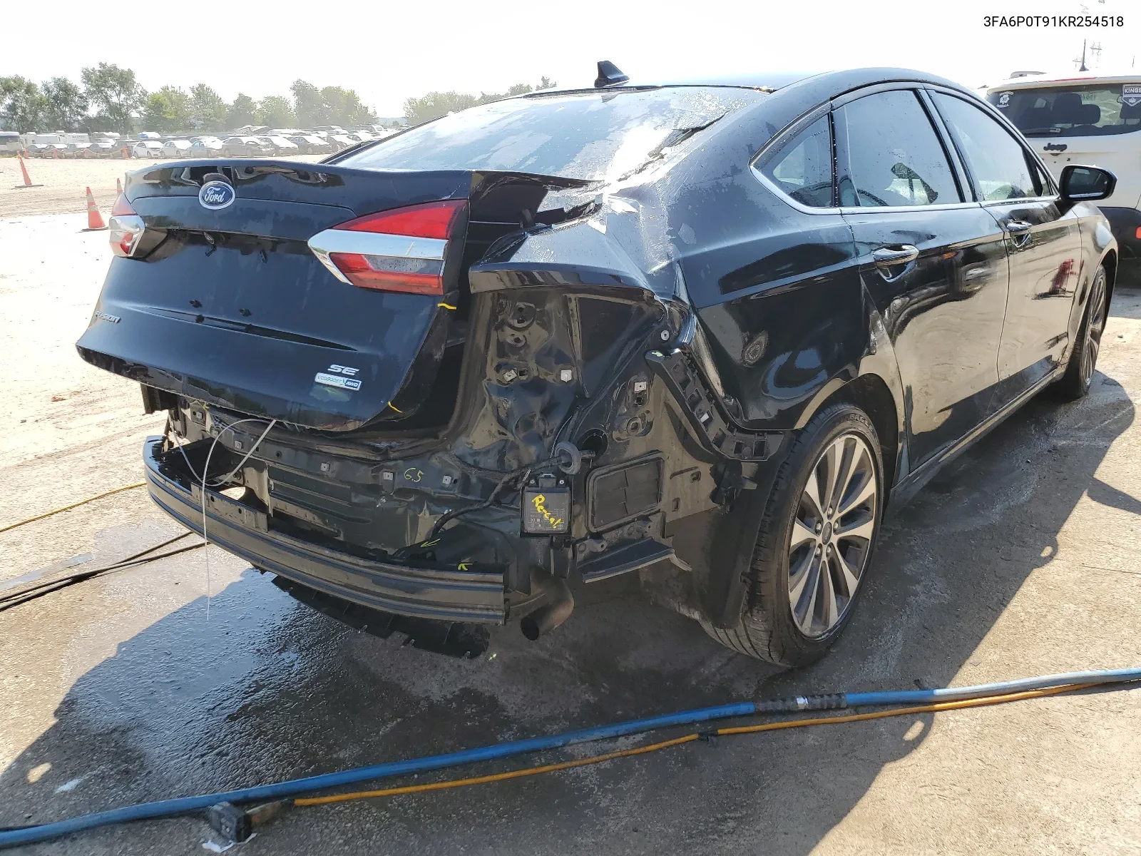 3FA6P0T91KR254518 2019 Ford Fusion Se