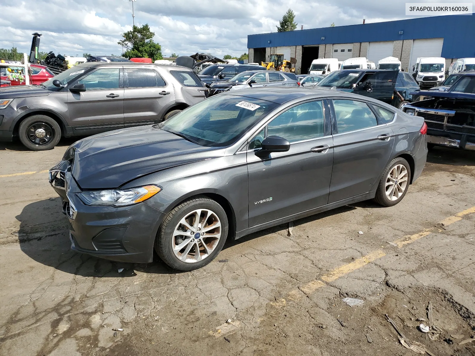 3FA6P0LU0KR160036 2019 Ford Fusion Se