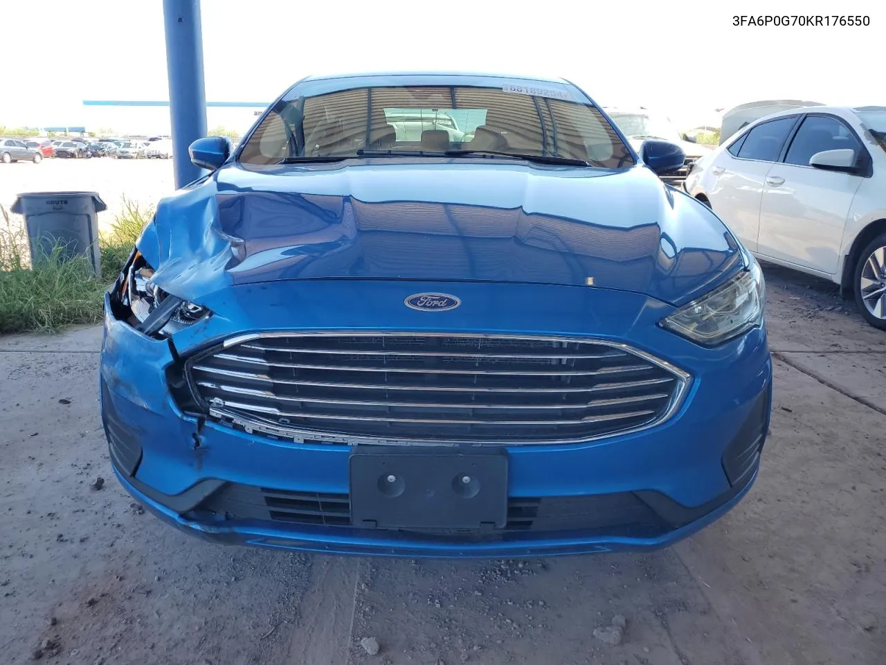 3FA6P0G70KR176550 2019 Ford Fusion S