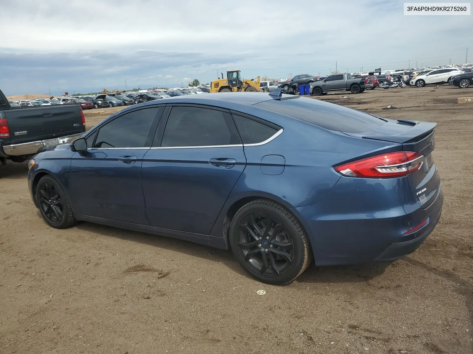 2019 Ford Fusion Se VIN: 3FA6P0HD9KR275260 Lot: 68754014