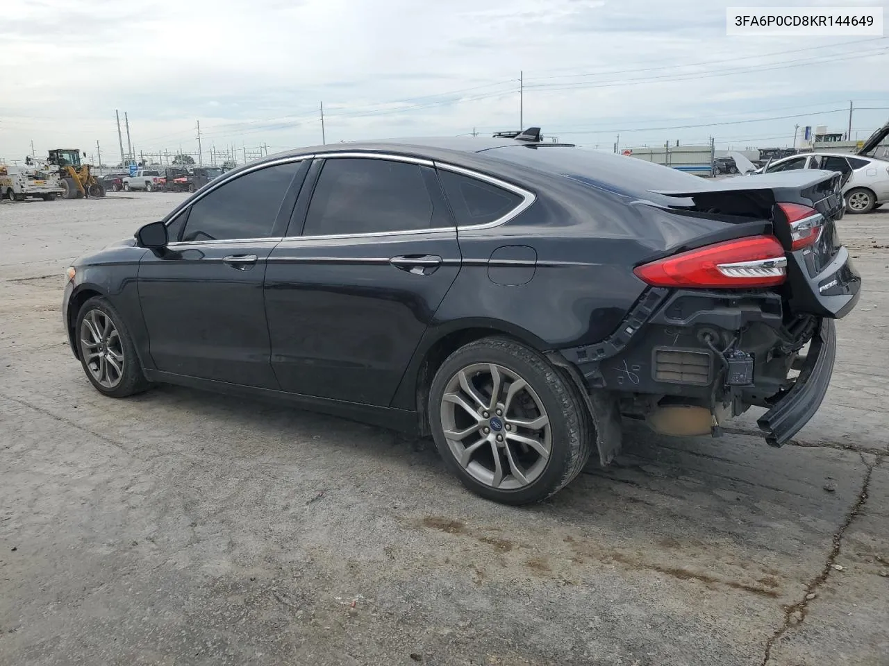 2019 Ford Fusion Sel VIN: 3FA6P0CD8KR144649 Lot: 69032224