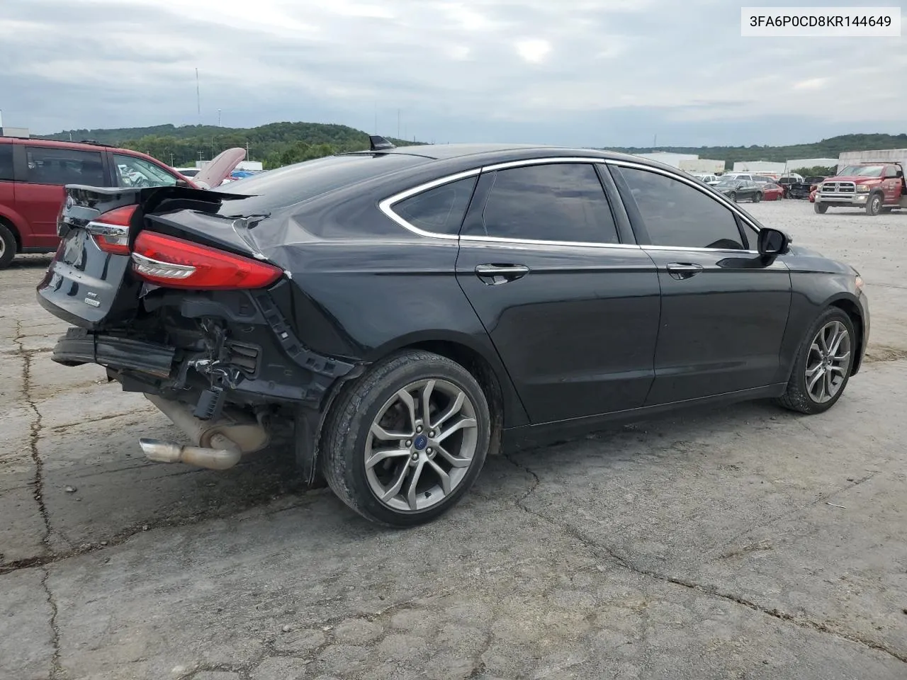 3FA6P0CD8KR144649 2019 Ford Fusion Sel