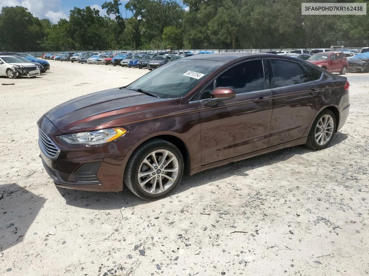 3FA6P0HD7KR162438 2019 Ford Fusion Se