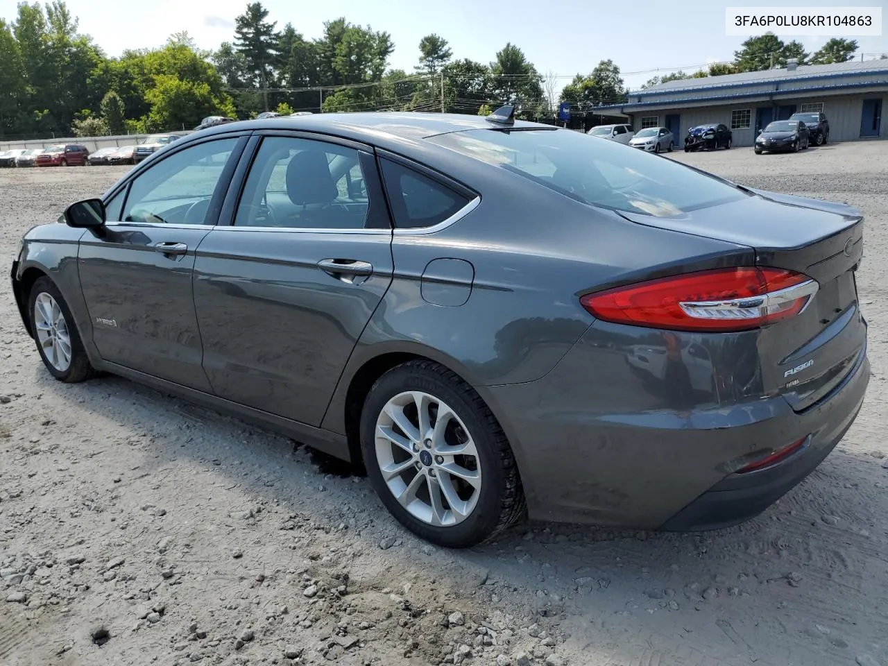 3FA6P0LU8KR104863 2019 Ford Fusion Se