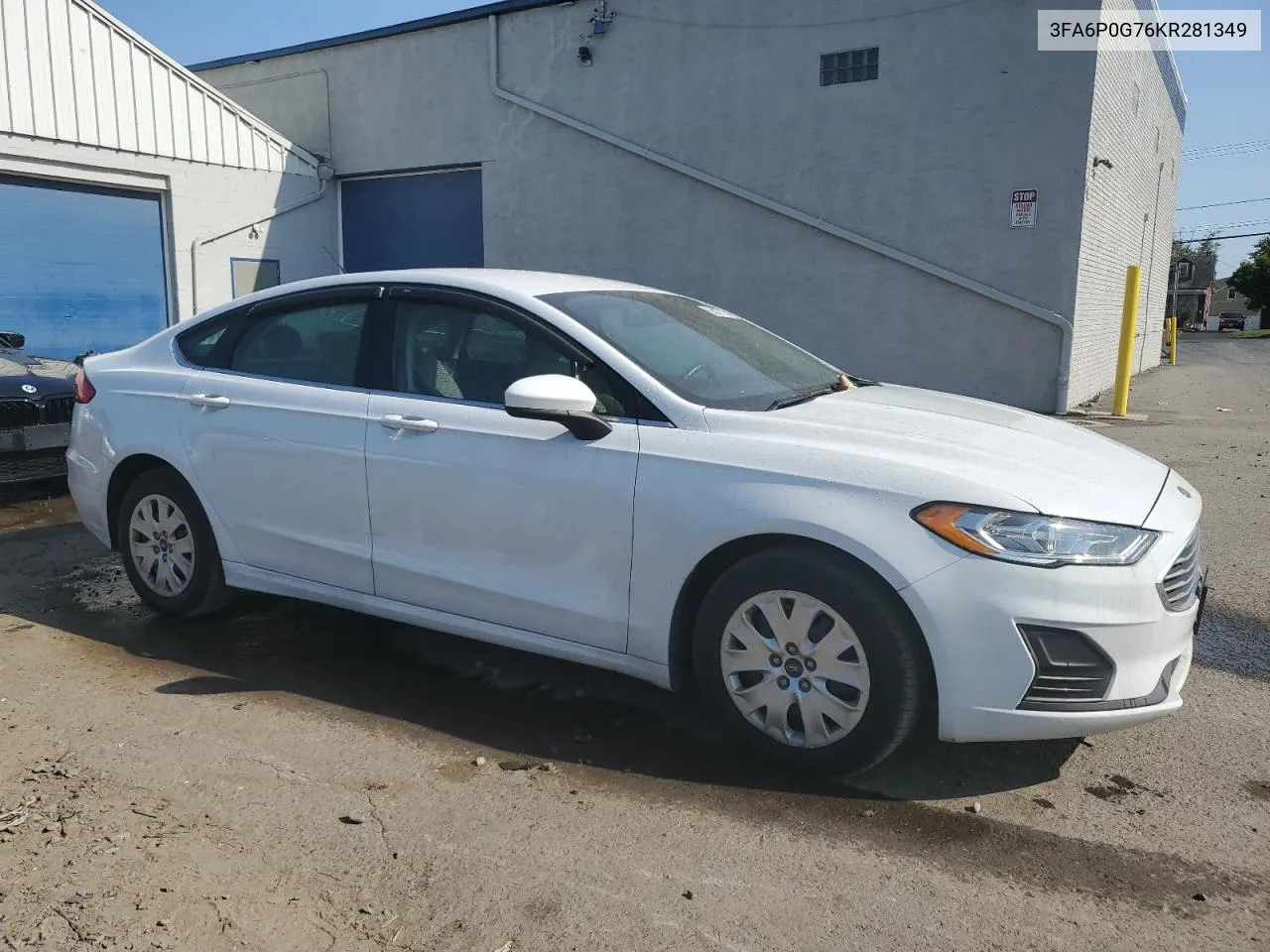 3FA6P0G76KR281349 2019 Ford Fusion S