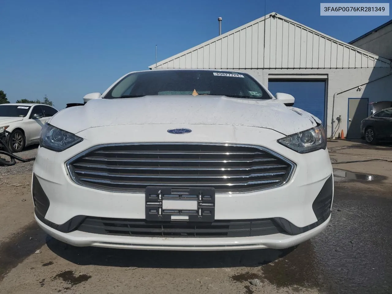 3FA6P0G76KR281349 2019 Ford Fusion S