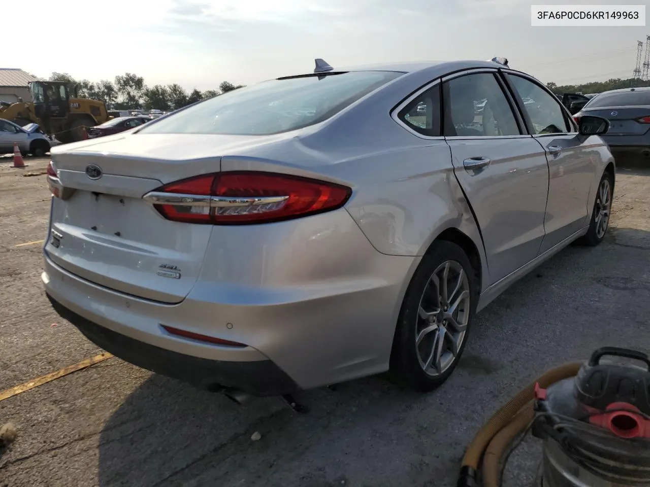 3FA6P0CD6KR149963 2019 Ford Fusion Sel