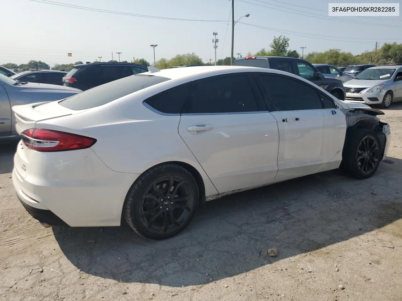 3FA6P0HD5KR282285 2019 Ford Fusion Se