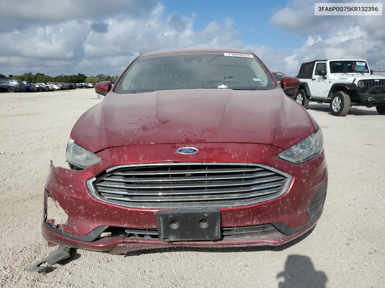 3FA6P0G75KR132396 2019 Ford Fusion S