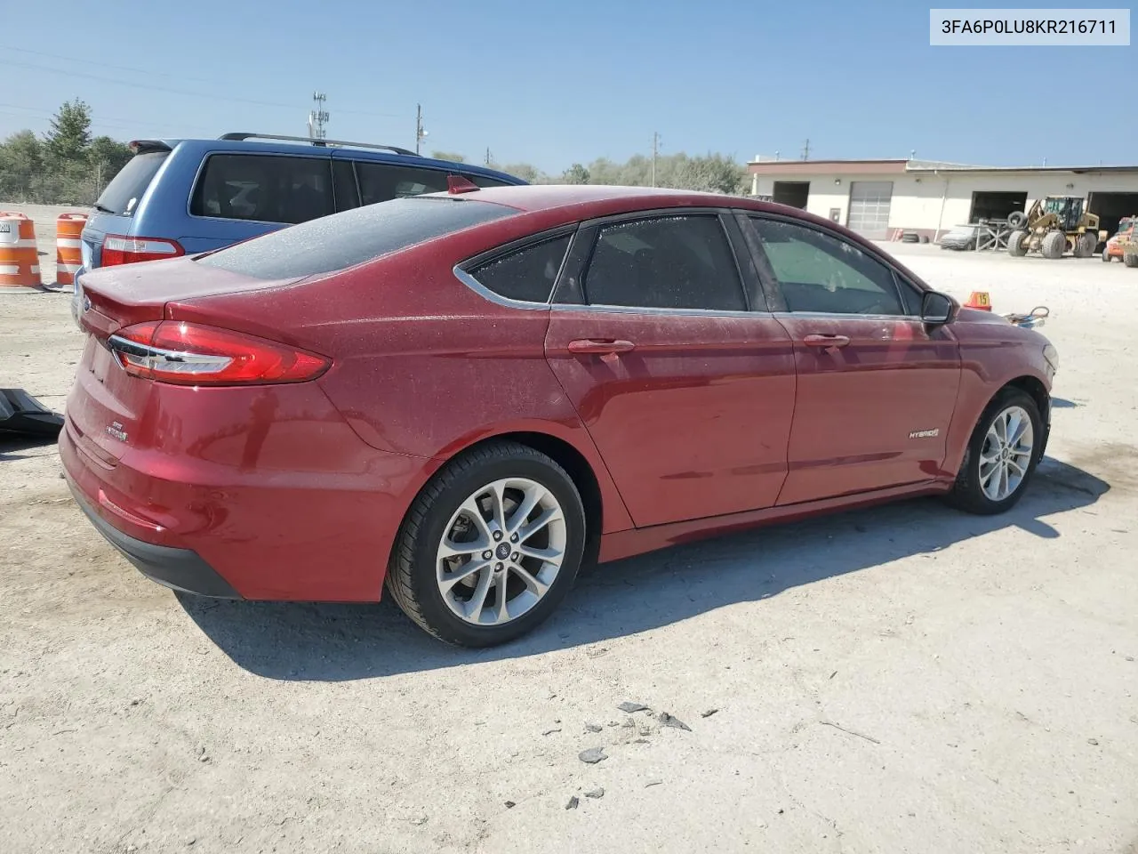 3FA6P0LU8KR216711 2019 Ford Fusion Se