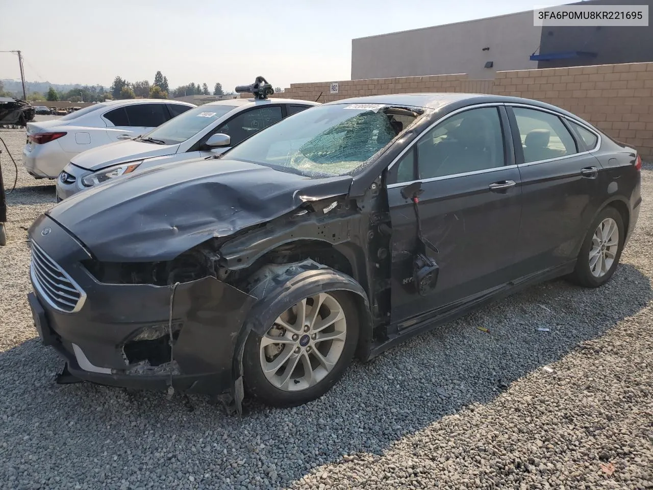 3FA6P0MU8KR221695 2019 Ford Fusion Sel