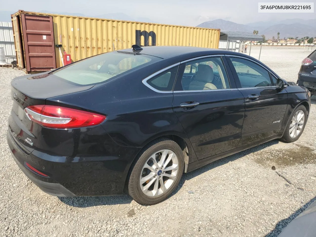 3FA6P0MU8KR221695 2019 Ford Fusion Sel