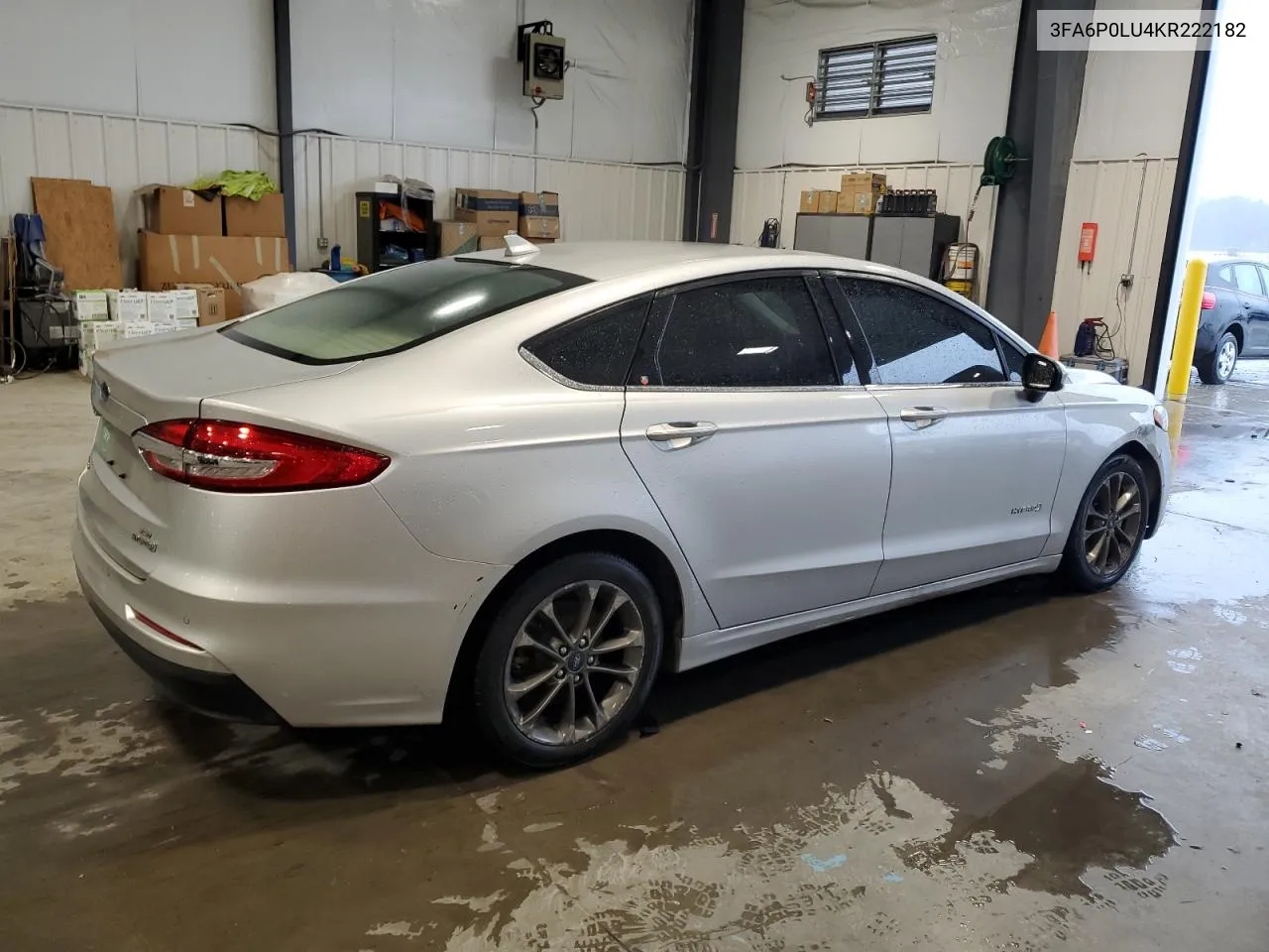 2019 Ford Fusion Se VIN: 3FA6P0LU4KR222182 Lot: 71777314