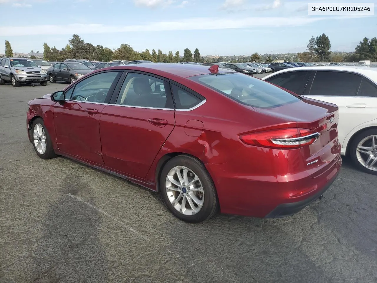 3FA6P0LU7KR205246 2019 Ford Fusion Se