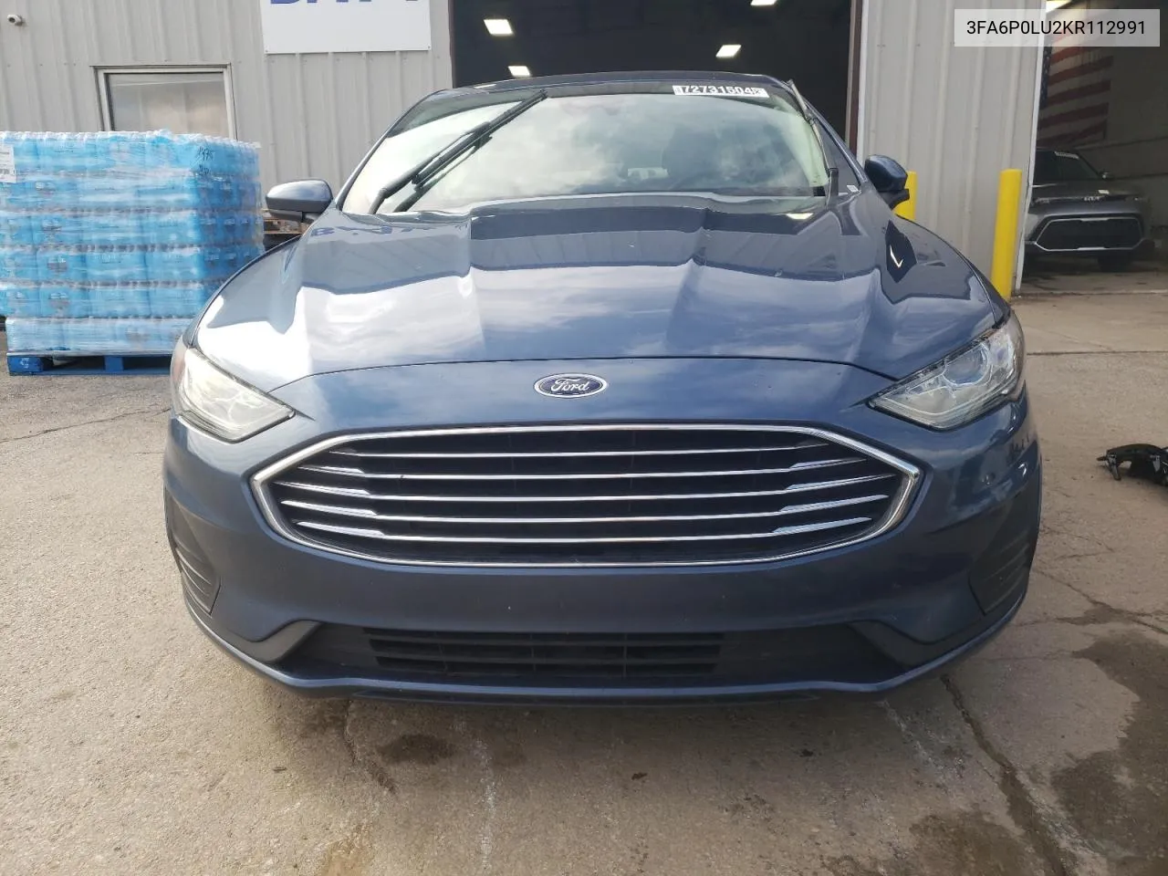 2019 Ford Fusion Se VIN: 3FA6P0LU2KR112991 Lot: 72731504