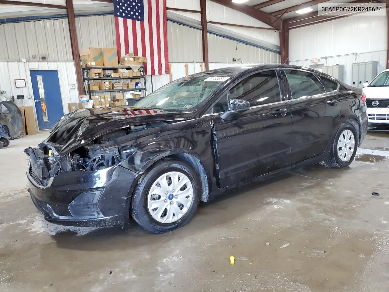 3FA6P0G72KR248624 2019 Ford Fusion S