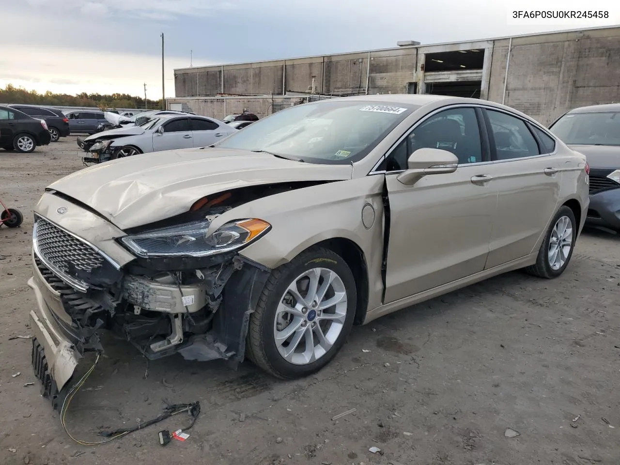 3FA6P0SU0KR245458 2019 Ford Fusion Titanium