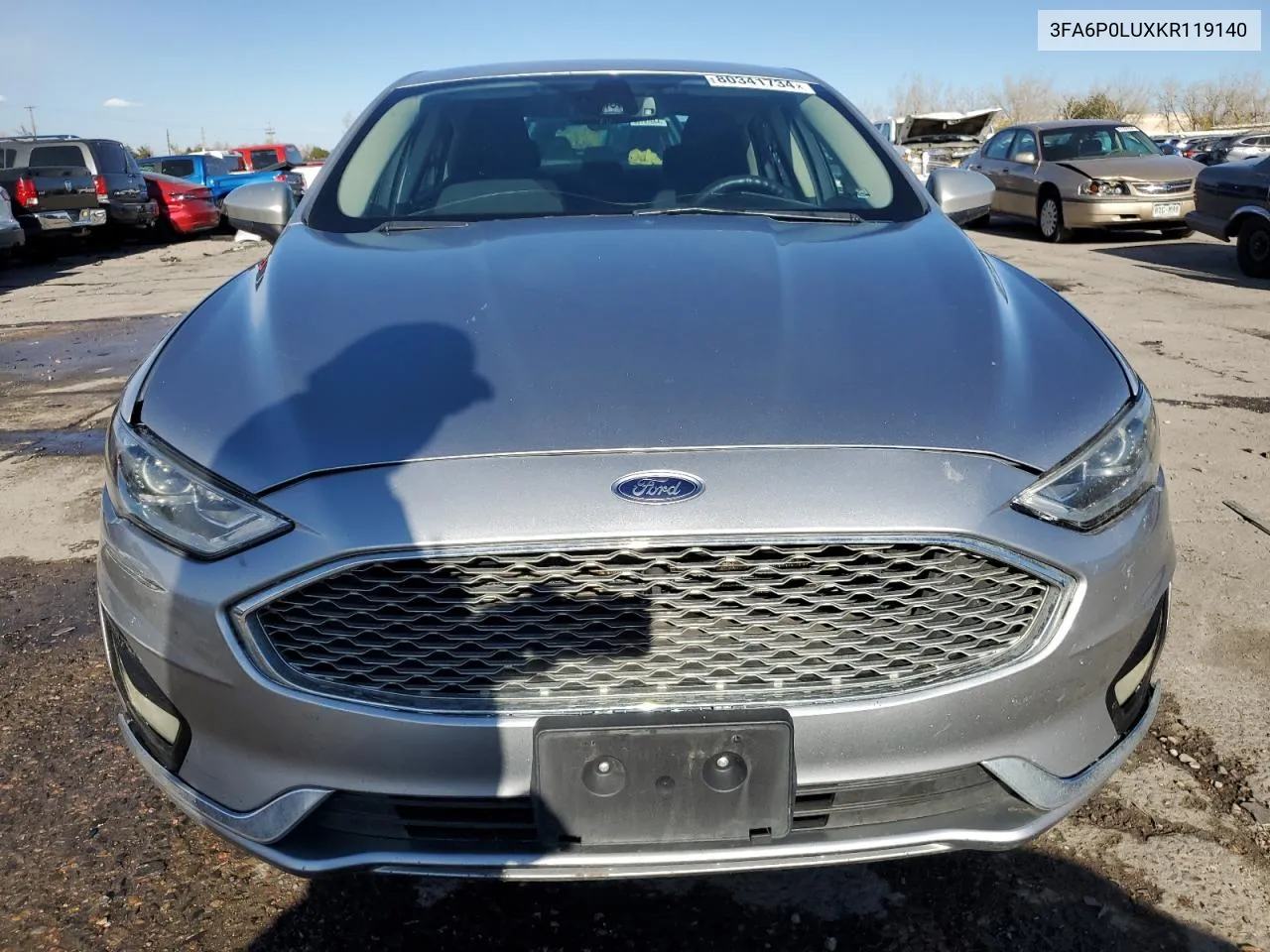 3FA6P0LUXKR119140 2019 Ford Fusion Se