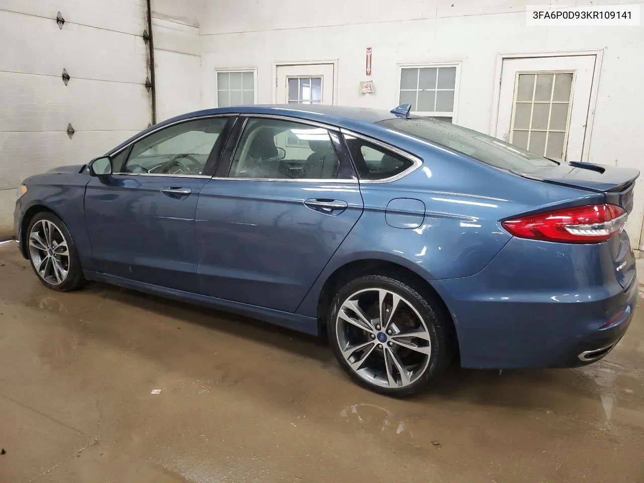 2019 Ford Fusion Titanium VIN: 3FA6P0D93KR109141 Lot: 80428464