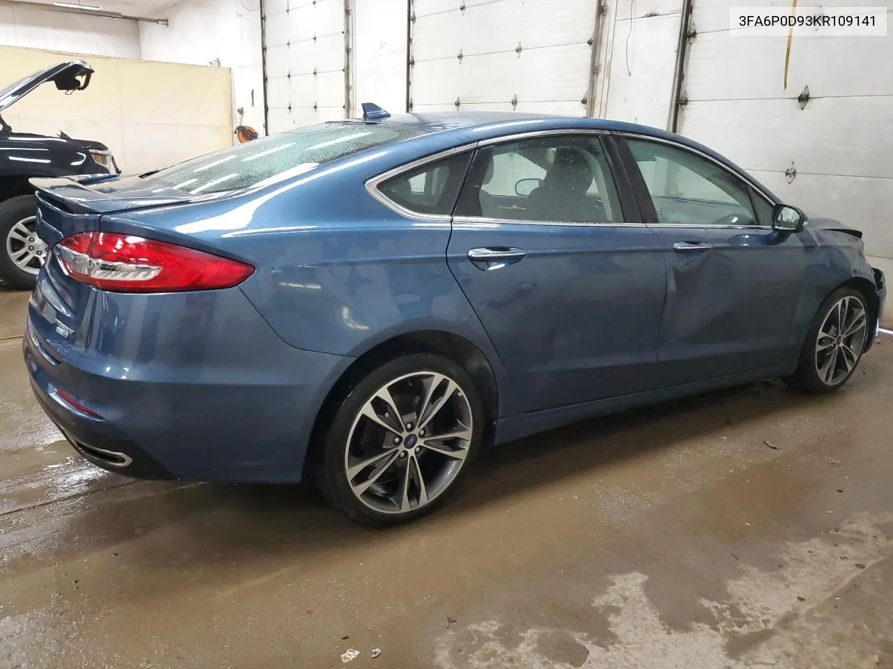 2019 Ford Fusion Titanium VIN: 3FA6P0D93KR109141 Lot: 80428464