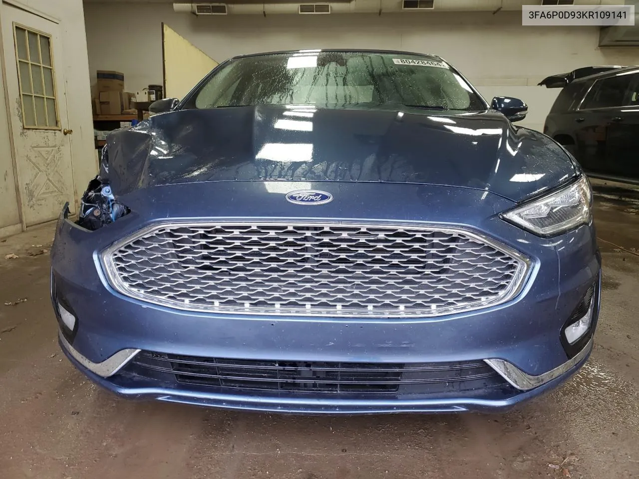 2019 Ford Fusion Titanium VIN: 3FA6P0D93KR109141 Lot: 80428464