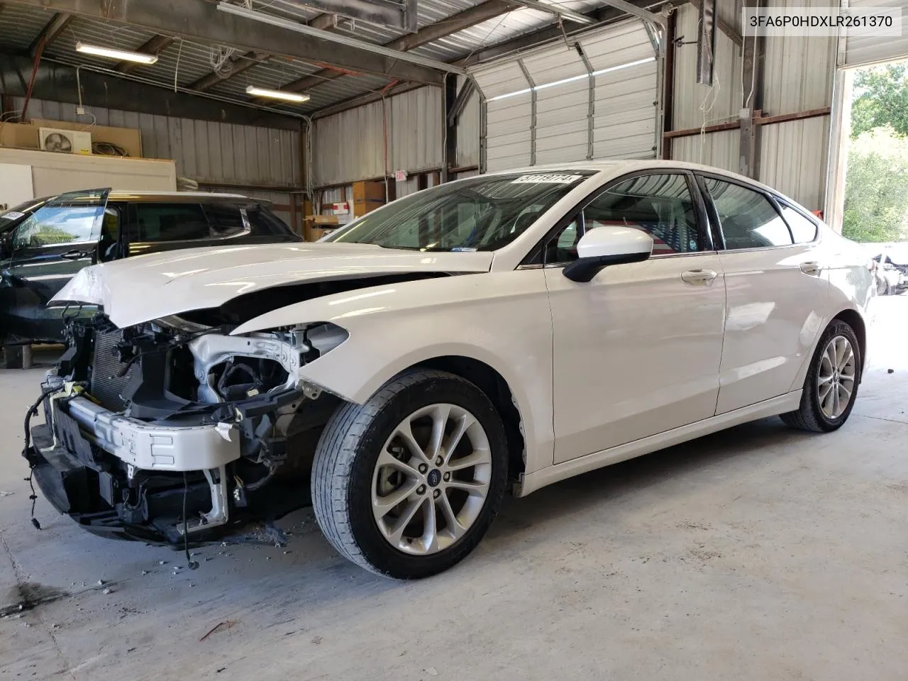 2020 Ford Fusion Se VIN: 3FA6P0HDXLR261370 Lot: 57719774