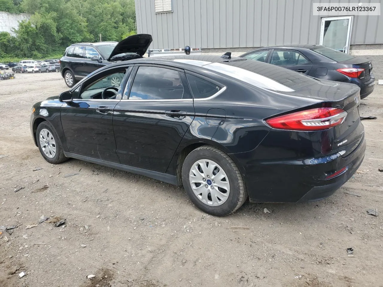 2020 Ford Fusion S VIN: 3FA6P0G76LR123367 Lot: 58233744