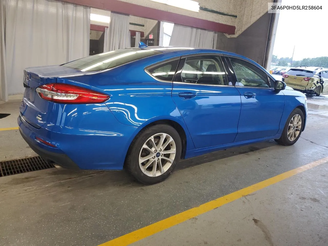 2020 Ford Fusion Se VIN: 3FA6P0HD5LR258604 Lot: 60401854