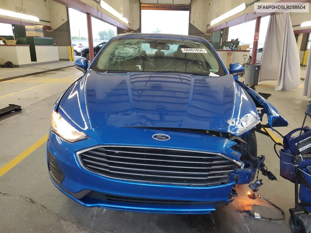 2020 Ford Fusion Se VIN: 3FA6P0HD5LR258604 Lot: 60401854