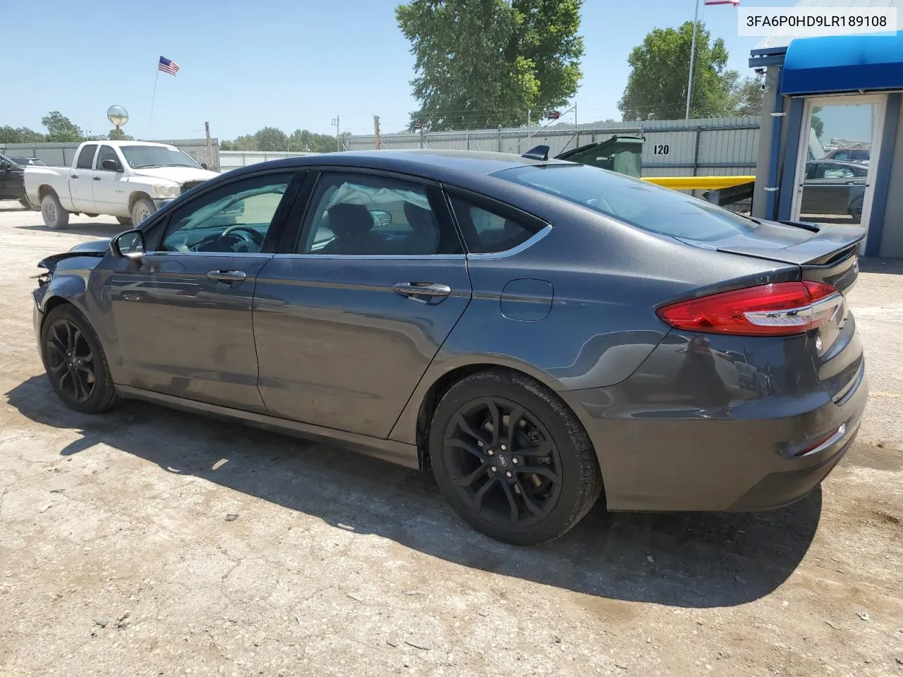 2020 Ford Fusion Se VIN: 3FA6P0HD9LR189108 Lot: 60479324