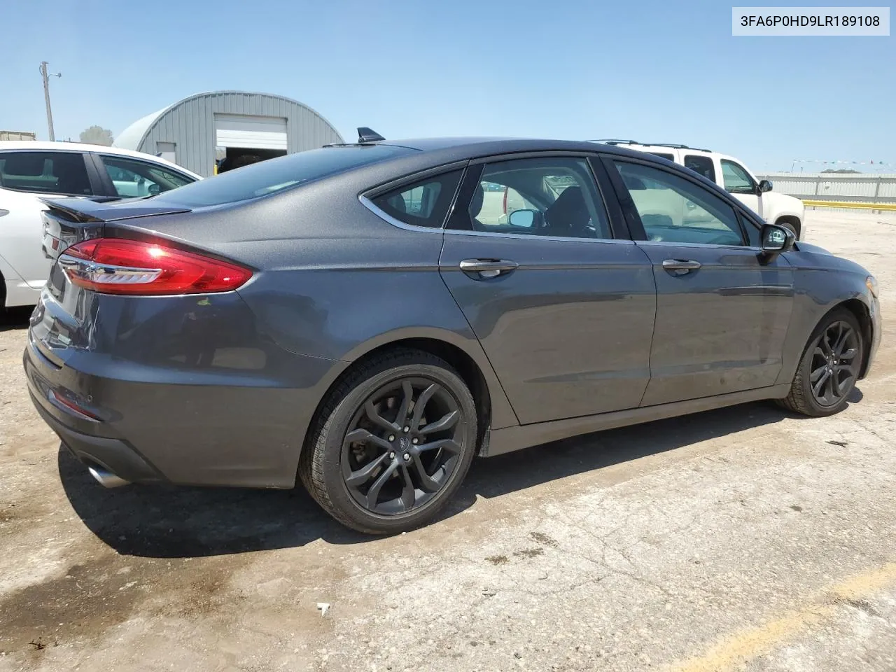 2020 Ford Fusion Se VIN: 3FA6P0HD9LR189108 Lot: 60479324